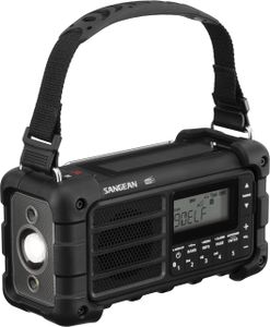 Sangean MMR-99 Emergency Radio – Black Portable Hand Crank AM/FM