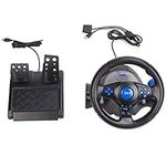 Gaming Steering Wheel with Pedal, 1