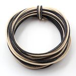 20 Feet (10 White/10 Black) Gavitt Cloth-covered Pre-tinned Pushback 22awg Vintage-style Guitar Wire