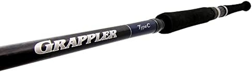Shimano Grappler Type C Saltwater|Spinning Fishing Rods, 2pc Power: Ex HVY | Action: Fast, Length: 8'2"