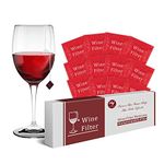 Wine Filter, To Remove Sulfite And Histamine, Eliminate Headaches, Reduce Wine Allergies(12 Pack)