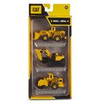 CatToysOfficial | Construction Die Cast Metal 3 pack vehicles | Steam Roller/Excavator/Wheel Loader Toys & Gifts For Ages 3+