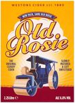 Westons Old Rosie Cloudy Cider 4 x 2.25 Litre Bag in Box Still Cider | Traditional Cidery Taste with Classic Spicy & Citrusy Notes