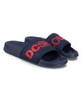 DC Shoes Men's Dc Slide Beach & Pool Shoes, Blue (Navy/Red Nrd), 12 UK