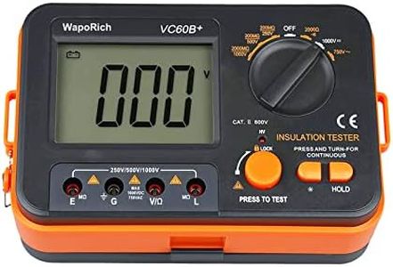 Digital Insulation Resistance Tester Megohmmeter Meter DCV ACV Megohm Meter DC250/500/1000V AC750V