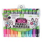 Tulip 31649 Fabric Markers, 10-Pack, Neon