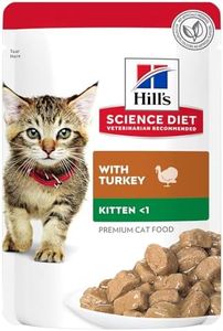 Hill’s Science Diet Kitten with Turkey Wet Cat Food Pouches 12x85g