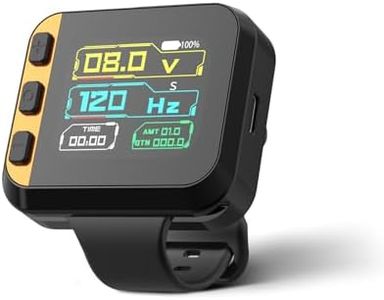 Tattoo Power Supply - Ambition S2 Touch Screen Tattoo Battery Wristband,1300mAh Portable Supply RCA Tattoo with LCD Touch Display Lithium Battery for Rotary Tattoo Machine