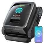 (2026 New) AIPER Scuba V3 AI Vision Cordless Robotic Pool Cleaner, 10x Faster Pool Cleaning with AI Patrol, 24/7 Auto Cleaning, Smart Waterline Parking & Multi-Layer Filtration, Gray