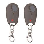 ACT-31B ACP00879 LD033 Linear Megacode 318MHZ Garage Door Opener Remote (2Pack) (Brown) 3-Years-Warranty