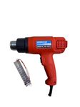 DELIVERYPAX Heat Gun Machine with Extra FREE heat coil | Adjustable Temperature | Ideal for Industrial Use, Shrink Wrap, PVC, Paint Removal & DIY Projects