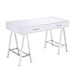 Acme Coleen Home Office Desk in Whi