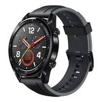 HUAWEI Watch GT - GPS Smartwatch with 1.39" AMOLED Touchscreen, 2-Week Battery Life, 24/7 Continuous Heart Rate Tracking, Multiple Outdoor and Indoor Activities, 5ATM Waterproof, Black | 55023255