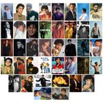 Shah Rukh Khan (Set of 40) | Shahrukh Khan (15 x10 cm) Mini Posters | King SRK's film posters for Wall, Bedroom, Living room | Bollywood Actor Shahrukh Khan | Double Tape Included