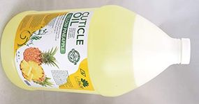 Cuticle Oil - Pineapple Yellow - 1 Gallon - With Aloe Vera & Vitamin E by La Palm Spa Products