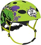 Disney Boys Hulk Skate Helmet, Multicoloured, M