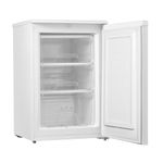 COMFEE' RCU83WH2(E) Freestanding Under Counter Freezer 88 Litre Capacity 55cm wide, Reversible Door, 3 Freezer Drawers, 4 Star Freezer Rating, Adjustable Thermostat, White