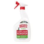 Nature's Miracle Cat Stain and Odor Remover With New Odor Control Formula 32 Ounce Spray