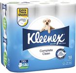 Kleenex Toilet Tissue Complete Clean Toilet Paper (Pack of 72)