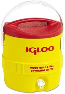 Igloo Industrial Water Cooler 3 gal. Red/Yellow