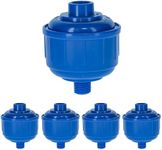 Master Elite Pack of 5 Disposable Mini Air Water Trap Filters with Standard 1/4" Threads - Effectively Removes Moisture Before it Reaches Spray Guns and Air Tools