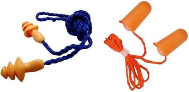 3M 1270 Ear Plug Corded, Extra Soft, Reusable Earbuds Noise Cancellation, Soundproof Earplug Use For