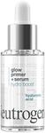 Neutrogena Hydro Boost Glow Booster Primer & Serum, Hydrating & Moisturizing Face Serum-to-Primer Hybrid, Infused with Purified Hyaluronic Acid & Designed to Instantly Hydrate, 1.0 fl. oz