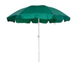 Bluebuds, We Build Smiles 7ft/40 Inch Garden Umbrella Without Stand Outdoor Big Size Heavy Duty Garden Umbrella For Hotels Beach Shops And Restaurent (40, GREEN)