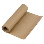 RUSPEPA Brown Kraft Paper Roll - 30.5 cm x 30 m - Natural Recyclable Paper Perfect for Crafts, Art, Small Gift Wrapping, Packing, Postal, Shipping, Dunnage & Parcel