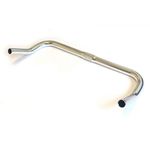 Bullhorn Single Speed Urban Fixie Bike Handlebars Bull Bars - Silver