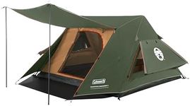 Coleman FastPitch Swagger 3 Tent | Compact 3 Man Cabin Tent | 3 Person Camping Tent | Quick 2 Minutes Setup | Festival and Camping Tent | 3000 mm Waterproof | Sewn-in Groundsheet