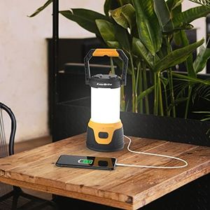 EverBrite LED Camping Lantern, 1000LM Rechargeable Lantern, 5 Lighting Modes, Camping Lights with Power Bank Function, Lanterns For Power Outages, Hurricane, Emergency, Home and More