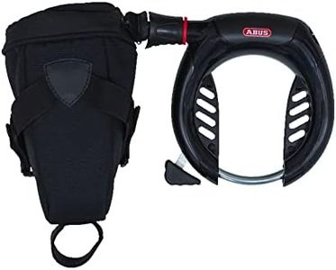 ABUS frame lock PRO Shield XPlus 5955 NR - Bicycle lock set with lock chain 6KS/100 and lock pouch ST5950-8.5 mm - ABUS security level 9 - Black
