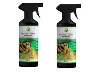 EcoWidow Wasp Bee Hornet Repellent Spray 500ML Natural Vegan Friendly - Outdoor & Indoor Anti Wasp & Bee Deterrent - Alternative to Nest Terminator Spray (2)