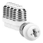 kwmobile 5X lamp Socket Adapter Converter E27 Bulb Socket to G9 Bulb Socket for LED-, Halogen-, Energy Saving Lamps