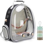Bird Traval Carrier Cage, Clear Spa