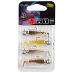 Fox Rage Ultra UV Micro Spikey Fry 4cm 3g Mixed Colour Qty 4 NMC041