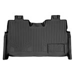 MAXFLOORMAT Floor Mats for Ford F-150 SuperCrew Cab (2009-2014) Second Row (Black) by MAXLINER