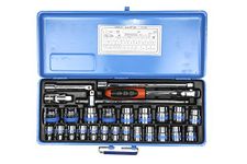 Taparia S14MXL 1/2-Inch Square Drive Socket Set