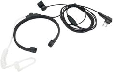 stdgove 2 Pin Tactical Throat Mic M