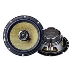 In Phase Car Audio XTC17.2 250W XTC Series 2-Way Coaxial Speaker System, Directional Rotary Tweeter, Easy Install, Black, 6.5"