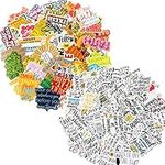 150 Pieces Inspirational Stickers Encouragement Decals Stickers Water Bottle Stickers Waterproof Motivational Quote Stickers for Laptop, Car, Luggage, Skateboard, Water Bottle