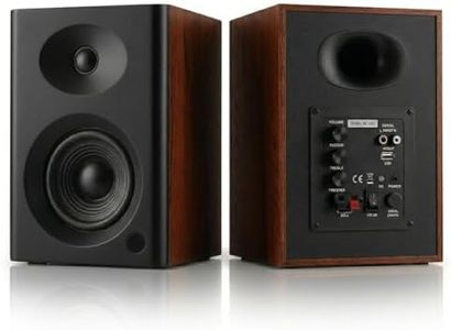 NSY Audio 80W Peak Bluetooth 5.3 Bookshelf Speakers, 4" Active PC Monitors