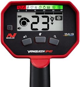 Minelab Vanquish 340 Metal Detector – Lightweight, Easy-to-Use