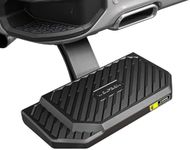 WOLFBOX Retractable Bed Step for 2019-2026 Chevy Silverado & GMC Sierra 1500, 330 LBS Heavy-Duty Truck Bed Step, Non-Slip Aluminum Tailgate Step Replace Easy Bolt-On