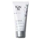 Yon-Ka Sensitive Creme Anti-Rougeurs | Anti-Redness Skin Cream and Color Corrector for Rosacea-Prone Skin, with Natural Green Mineral Pigments