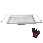 Air Fry Tray for frigidaire Oven, Air Fry Basket Compatible with frigidaire Oven CGEH/FGEH/FGGH, Includes a Pair of Baked Gloves, Air Fry Tray for ready cook