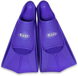 Kiefer Silicone Training Swim Fins, Men Size 6-7/Women Size 8-9, Violet (800093-C)