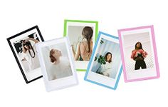 Orga'Neat 2x3 Magnetic Photo Frame Refrigerator for Fujifilm Instax Mini Instant Film, Magnet Picture Frames for Fridge Small Picture Holder for 8.6cm*5.4cm Picture -5 Pack