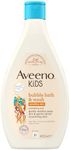 Aveeno Kids Bubble Bath & Wash 400m
